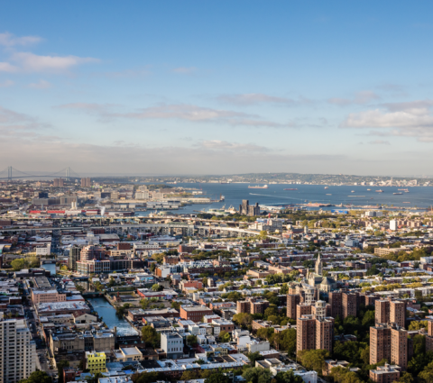 view of brooklyn and water